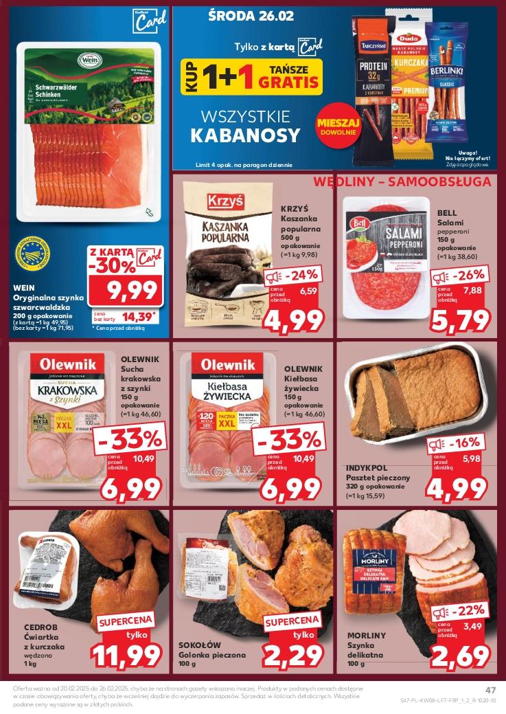 Gazetka promocyjna Kaufland do 26/02/2025 str.47