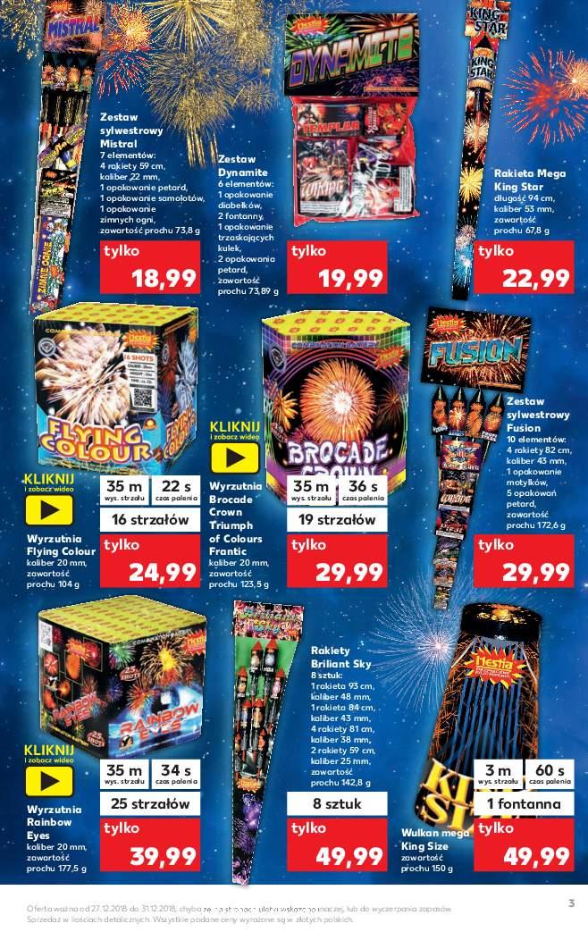 Gazetka promocyjna Kaufland do 31/12/2018 str.3