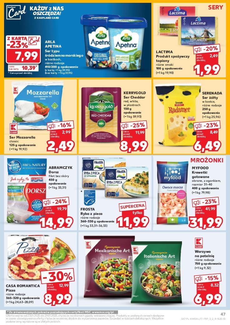 Gazetka promocyjna Kaufland do 29/01/2025 str.47