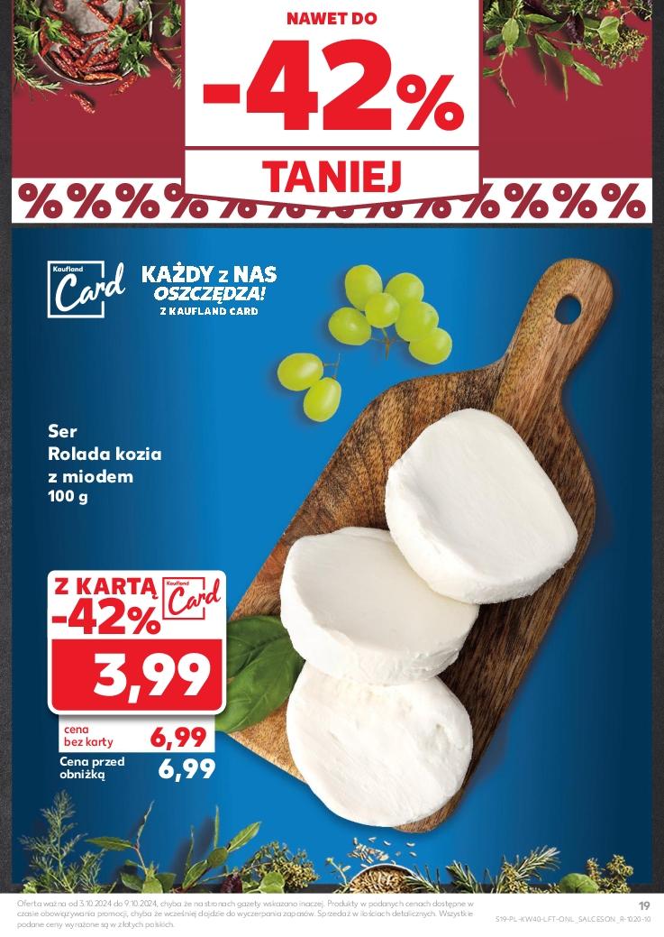 Gazetka promocyjna Kaufland do 09/10/2024 str.19