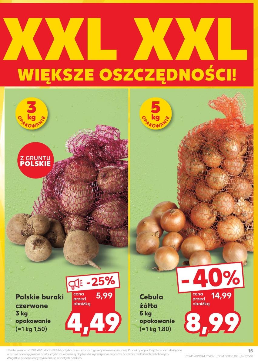 Gazetka promocyjna Kaufland do 15/01/2025 str.15