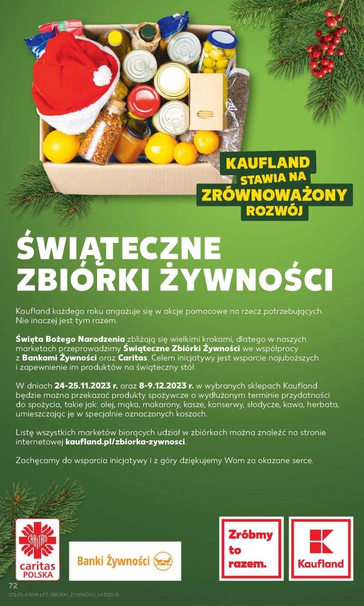 Gazetka promocyjna Kaufland do 06/12/2023 str.72