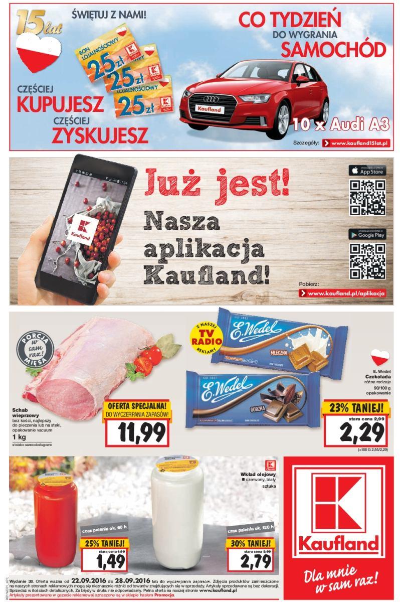 Gazetka promocyjna Kaufland do 28/09/2016 str.0