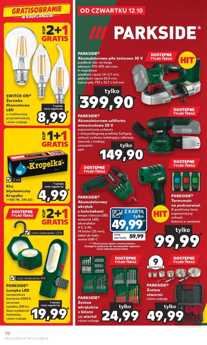 Gazetka promocyjna Kaufland do 18/10/2023 str.70