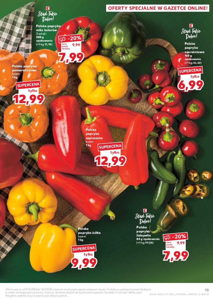 Gazetka promocyjna Kaufland do 16/10/2024 str.15