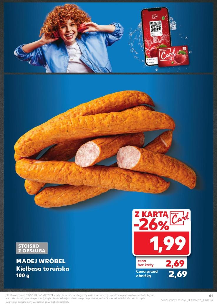 Gazetka promocyjna Kaufland do 13/08/2024 str.41