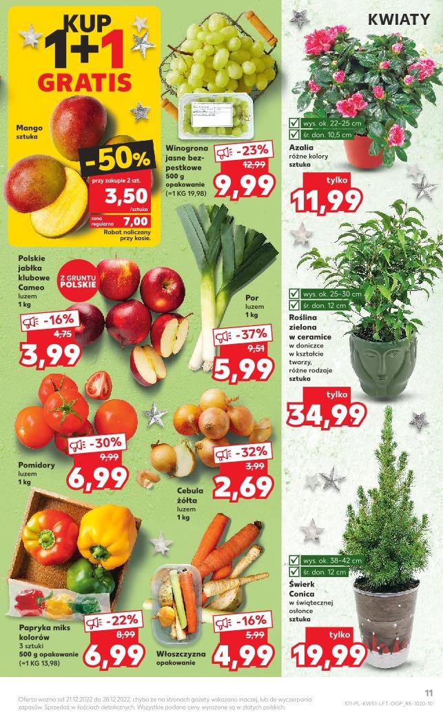 Gazetka promocyjna Kaufland do 28/12/2022 str.11