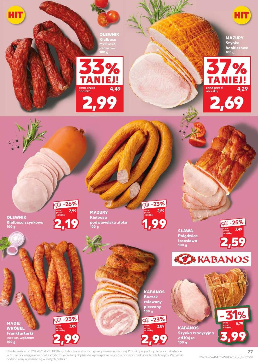 Gazetka promocyjna Kaufland do 15/10/2025 str.27