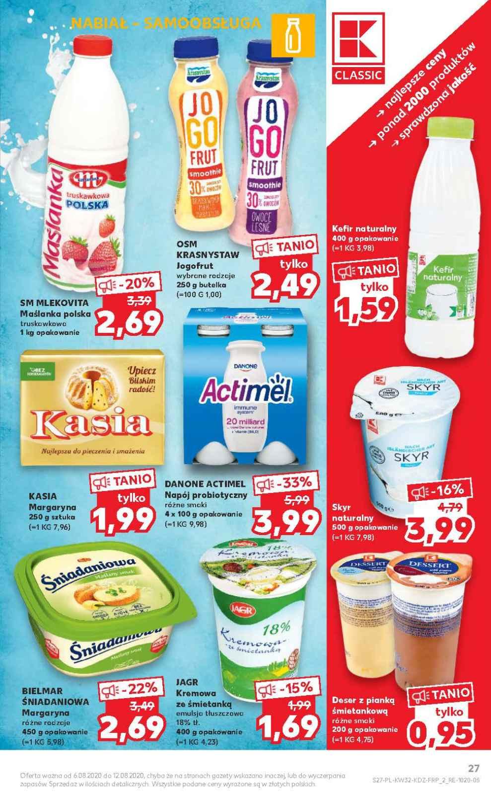 Gazetka promocyjna Kaufland do 12/08/2020 str.27