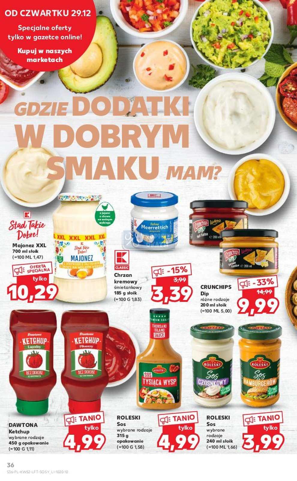 Gazetka promocyjna Kaufland do 31/12/2022 str.36