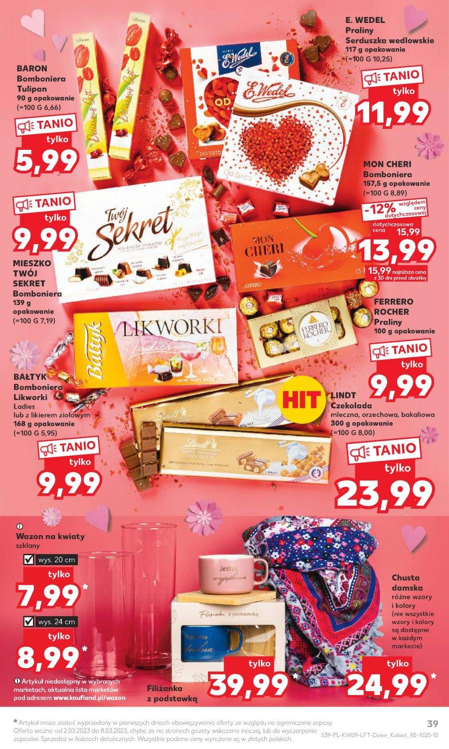 Gazetka promocyjna Kaufland do 08/03/2023 str.39