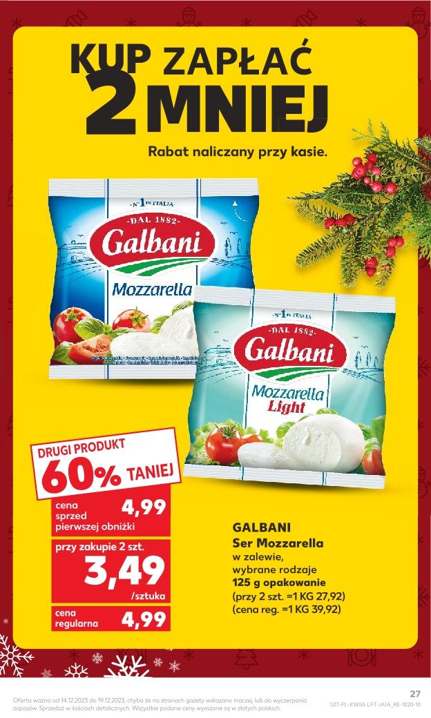 Gazetka promocyjna Kaufland do 19/12/2023 str.27