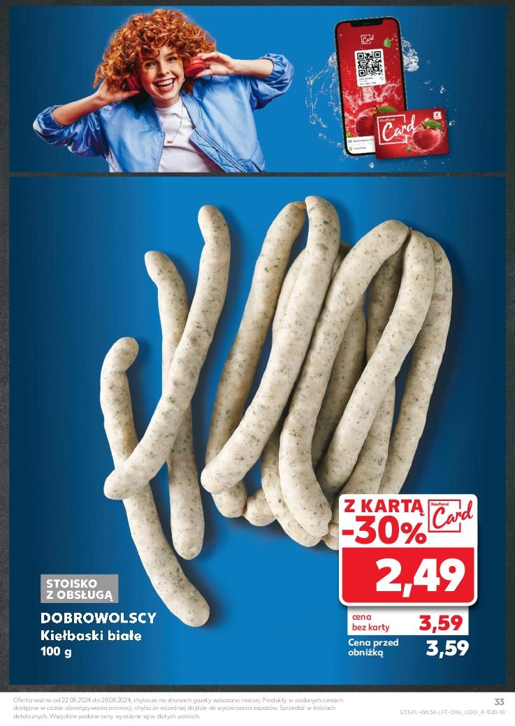 Gazetka promocyjna Kaufland do 28/08/2024 str.33