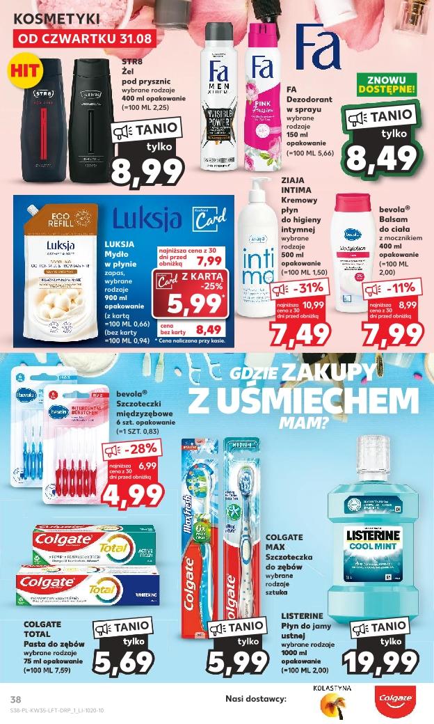 Gazetka promocyjna Kaufland do 06/09/2023 str.38