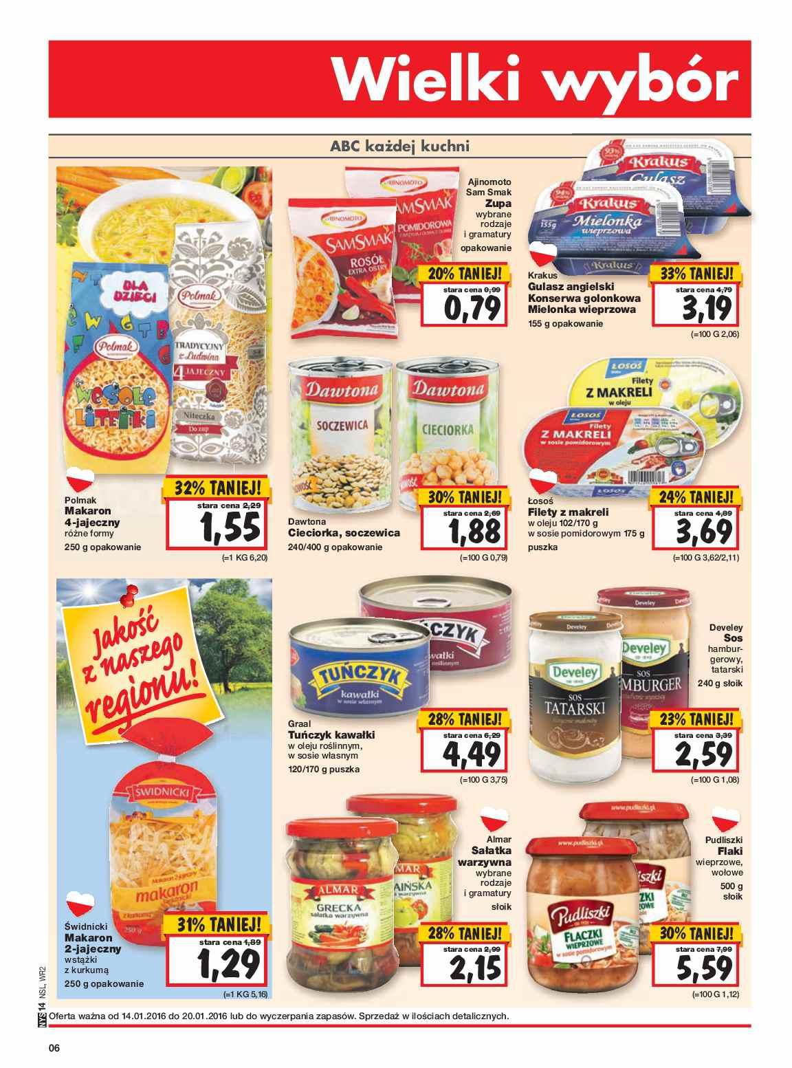 Gazetka promocyjna Kaufland do 20/01/2016 str.14