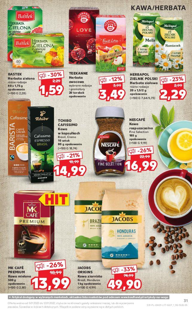 Gazetka promocyjna Kaufland do 12/01/2022 str.31