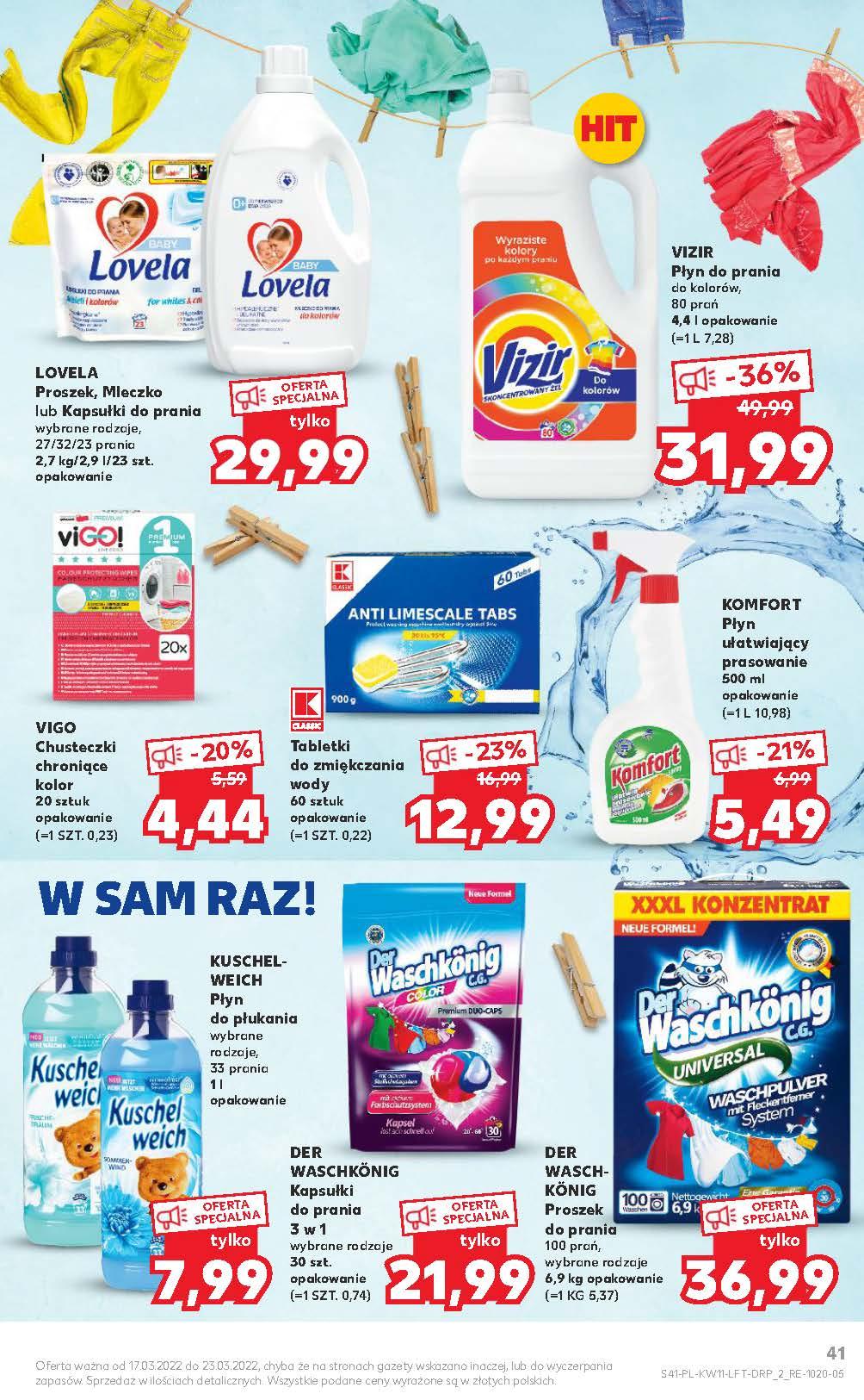 Gazetka promocyjna Kaufland do 23/03/2022 str.41