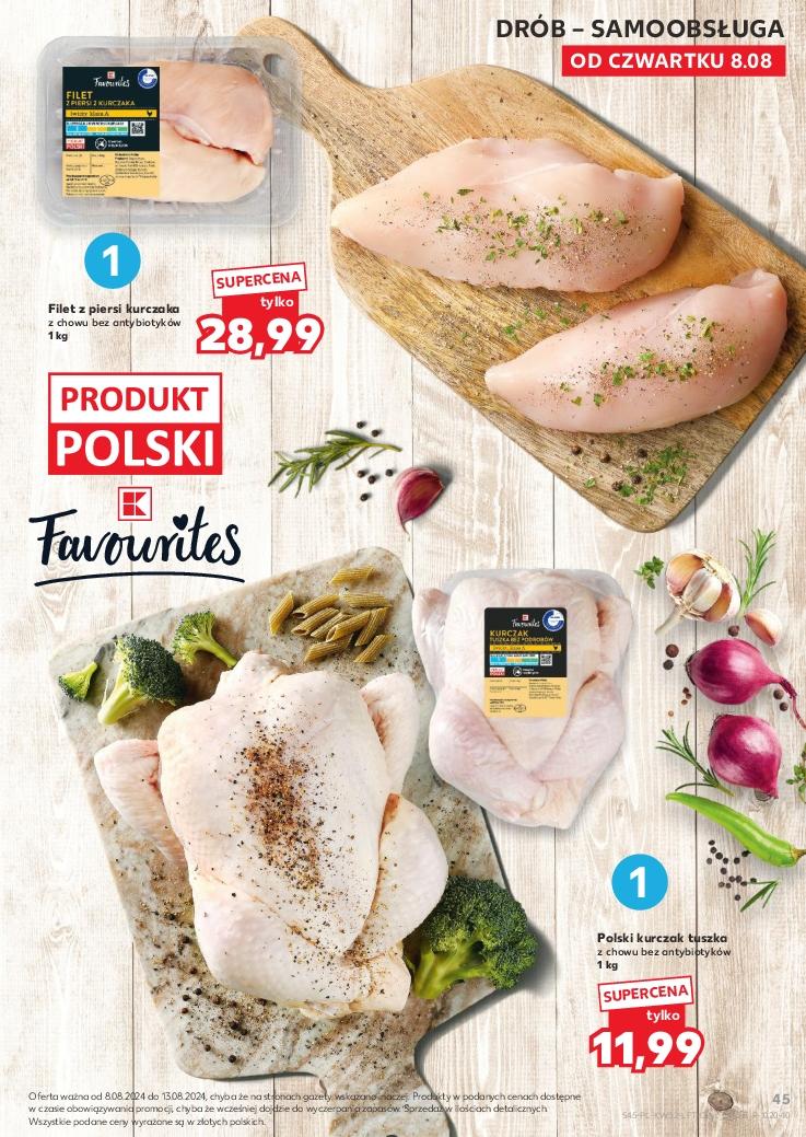 Gazetka promocyjna Kaufland do 13/08/2024 str.45