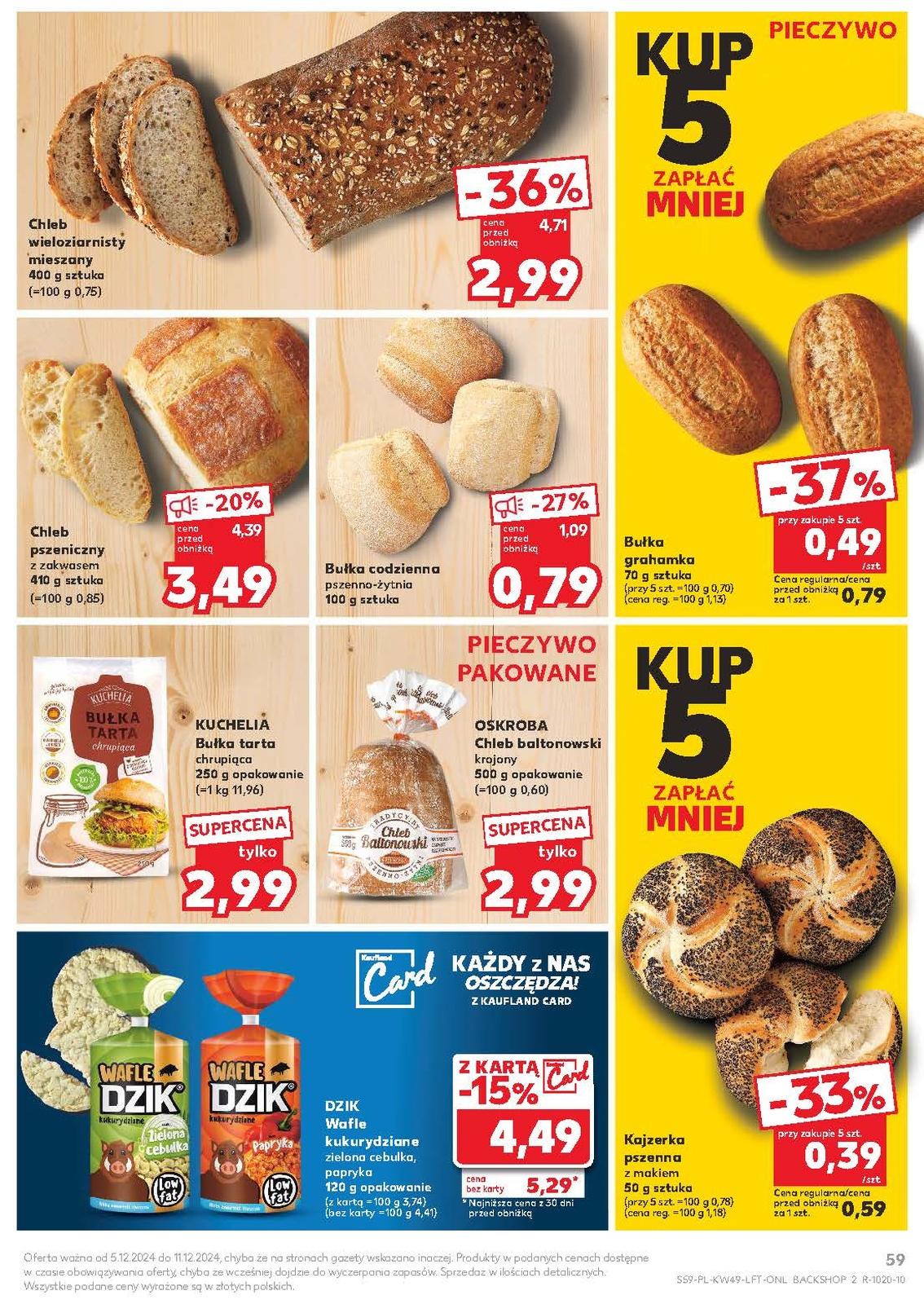 Gazetka promocyjna Kaufland do 11/12/2024 str.59