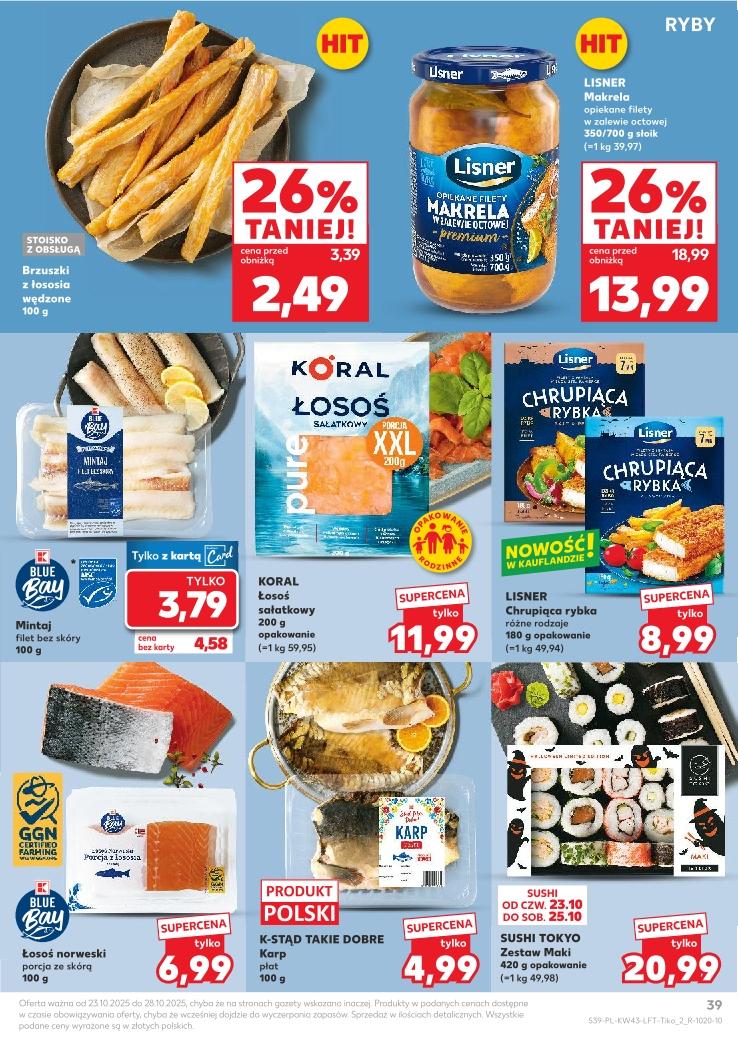 Gazetka promocyjna Kaufland do 29/10/2025 str.39