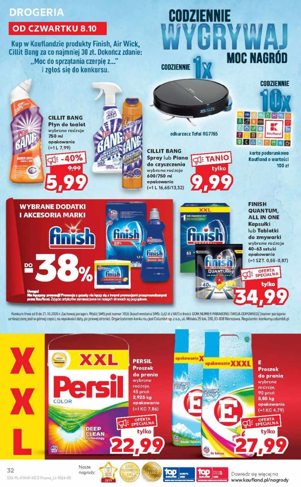 Gazetka promocyjna Kaufland do 14/10/2020 str.32