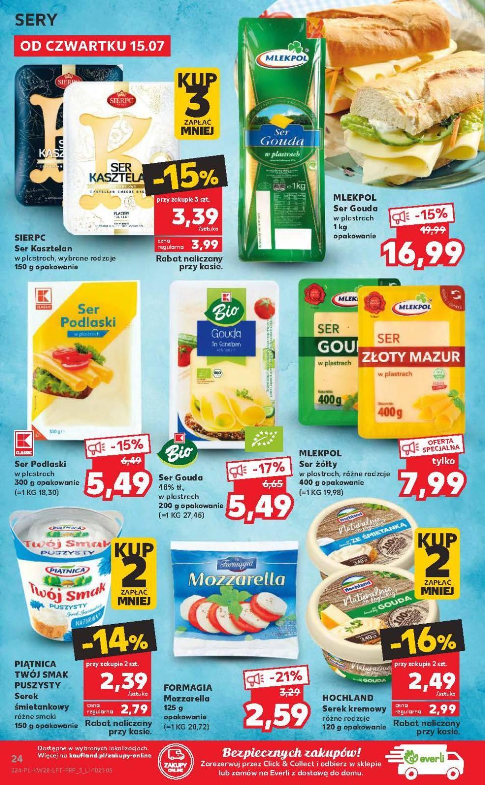 Gazetka promocyjna Kaufland do 21/07/2021 str.24