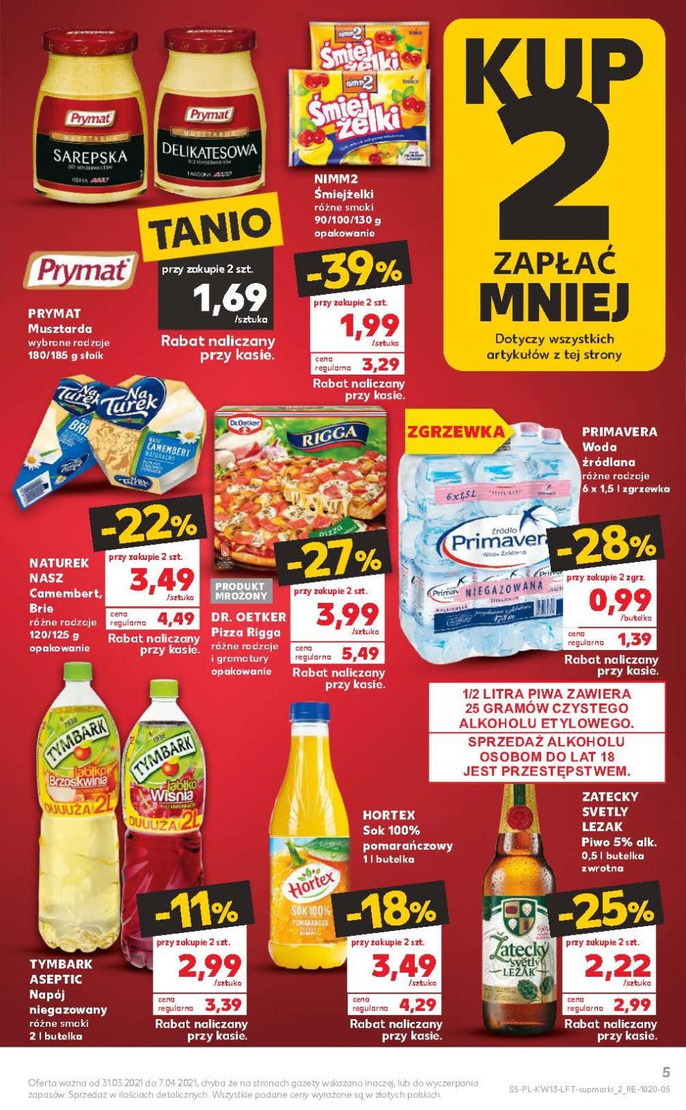 Gazetka promocyjna Kaufland do 07/04/2021 str.5