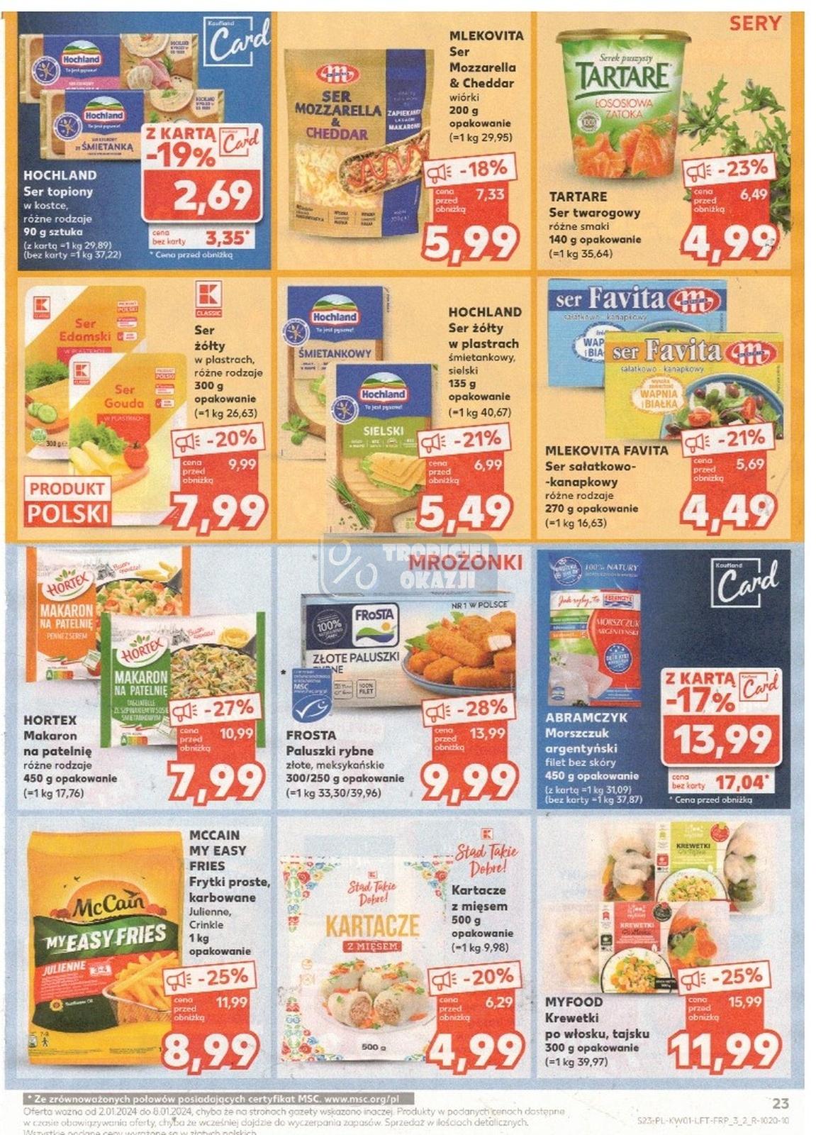 Gazetka promocyjna Kaufland do 08/01/2025 str.23