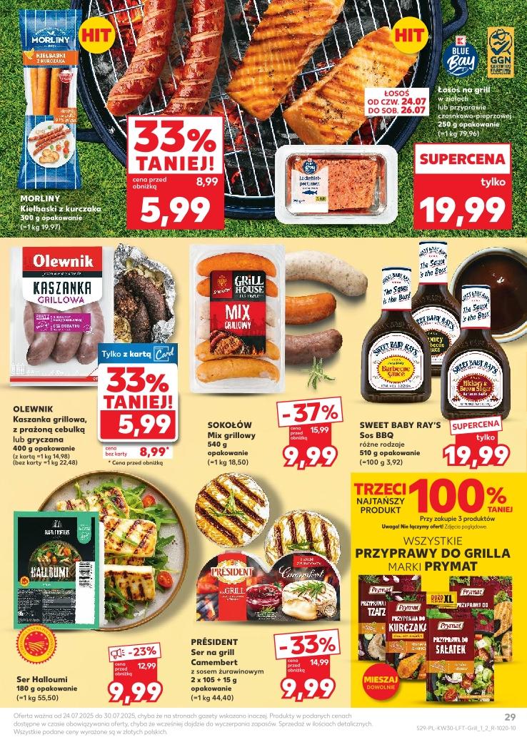 Gazetka promocyjna Kaufland do 30/07/2025 str.29