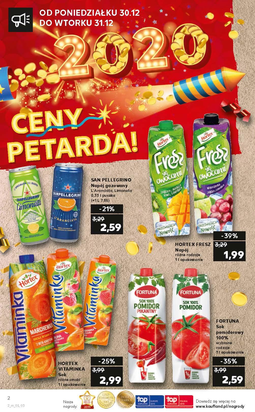 Gazetka promocyjna Kaufland do 31/12/2019 str.1