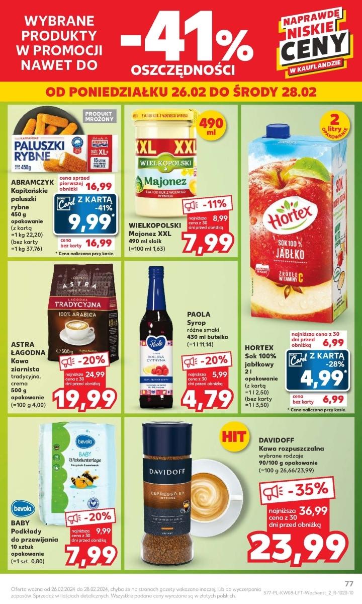 Gazetka promocyjna Kaufland do 28/02/2024 str.77