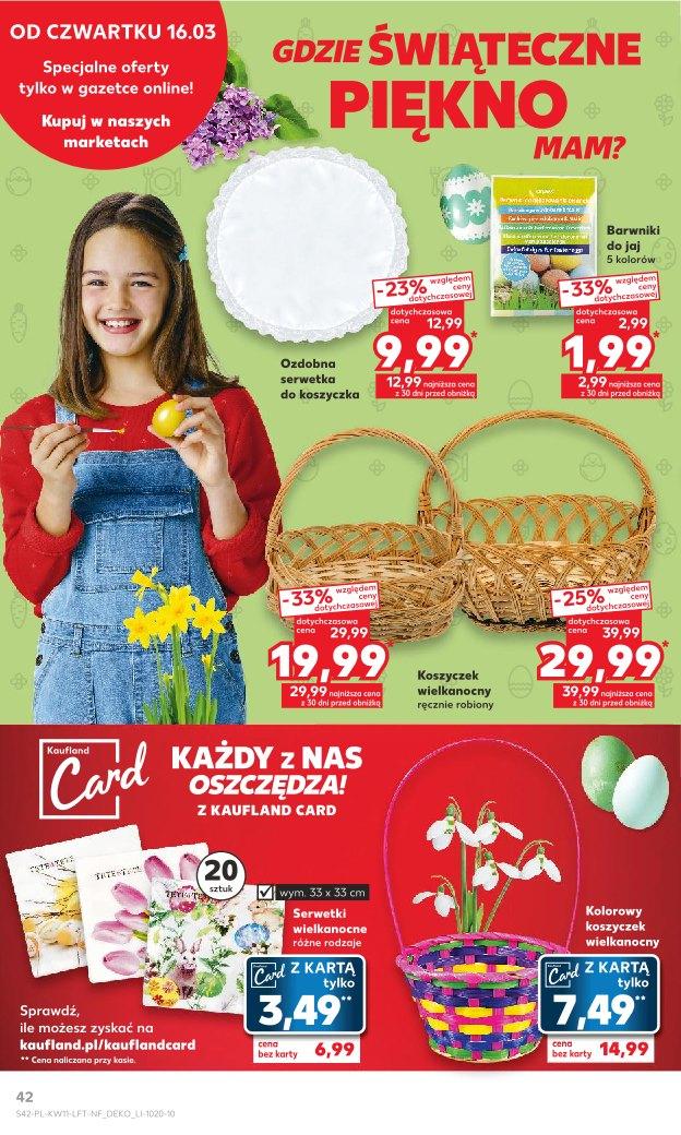 Gazetka promocyjna Kaufland do 22/03/2023 str.42