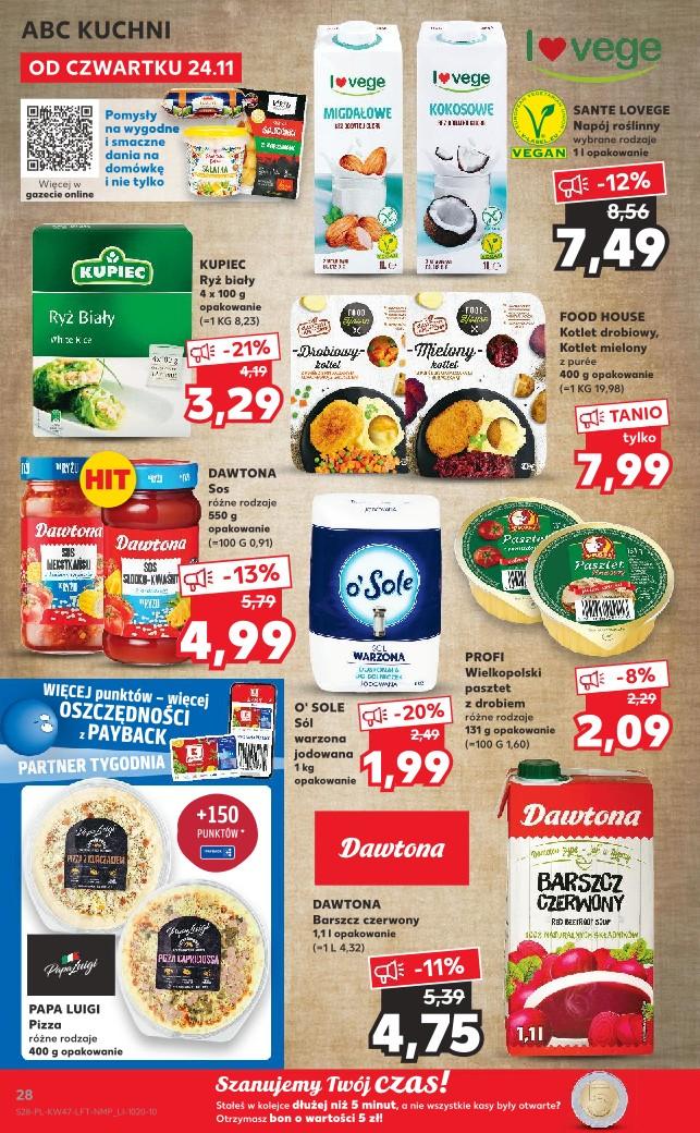 Gazetka promocyjna Kaufland do 30/11/2022 str.28