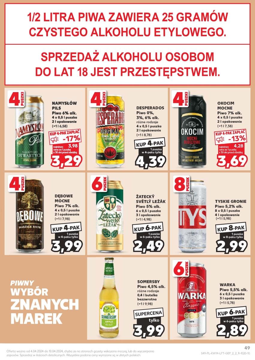 Gazetka promocyjna Kaufland do 10/04/2024 str.49