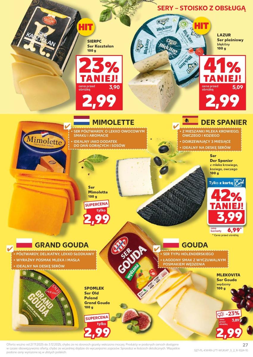 Gazetka promocyjna Kaufland do 03/12/2025 str.27