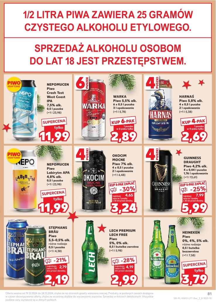 Gazetka promocyjna Kaufland do 24/12/2024 str.81