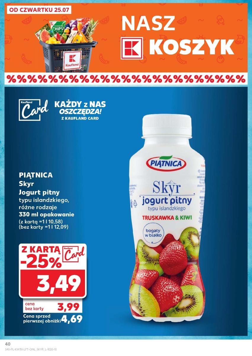 Gazetka promocyjna Kaufland do 31/07/2024 str.40