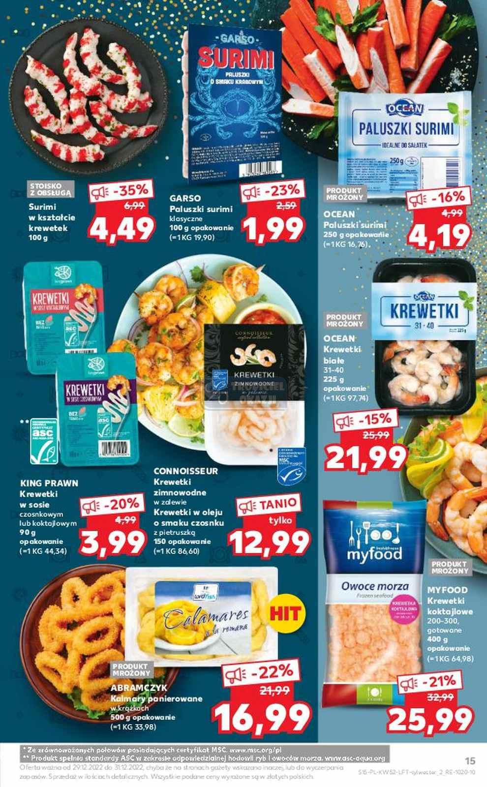 Gazetka promocyjna Kaufland do 31/12/2022 str.15