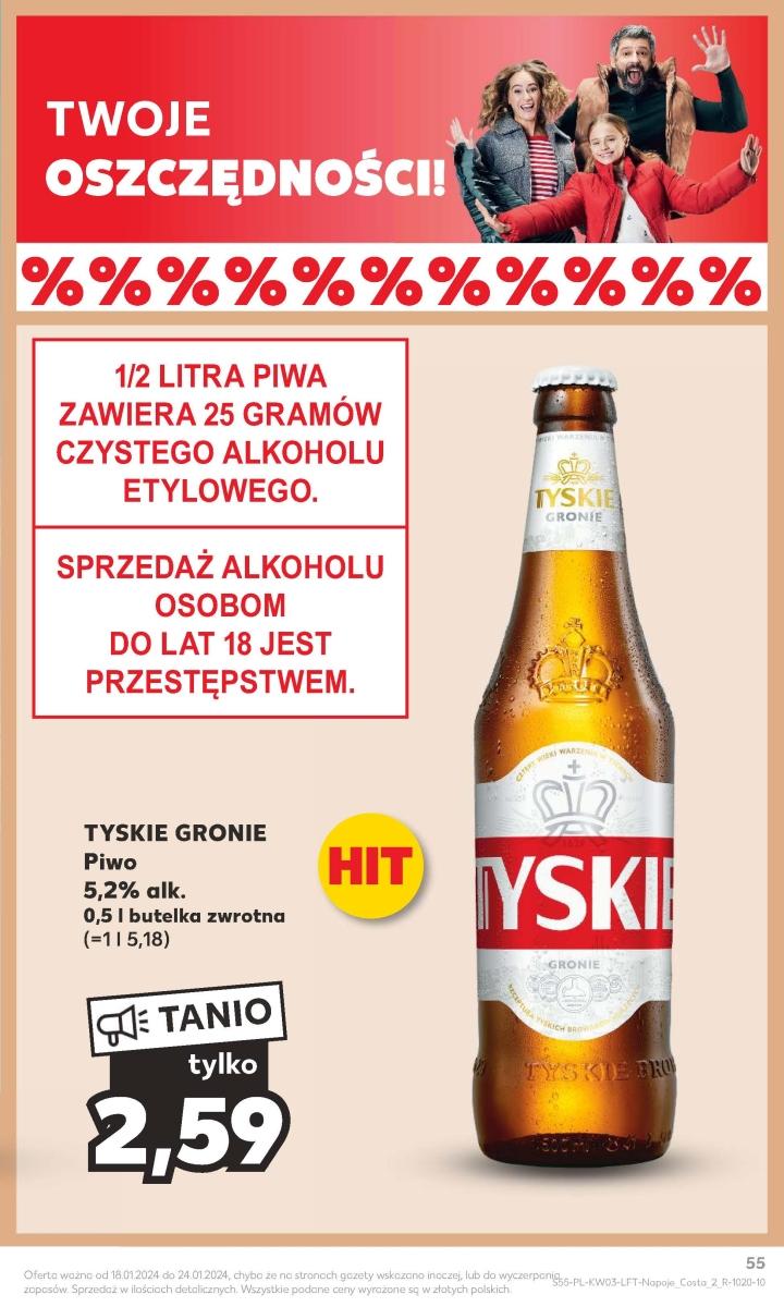 Gazetka promocyjna Kaufland do 24/01/2024 str.55