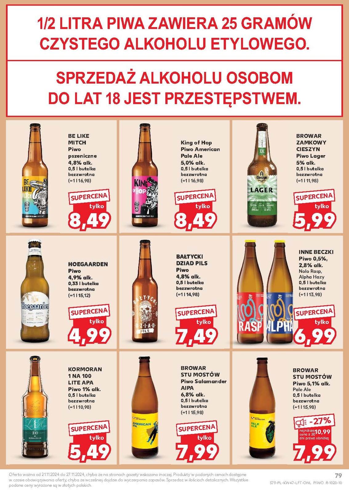 Gazetka promocyjna Kaufland do 27/11/2024 str.79