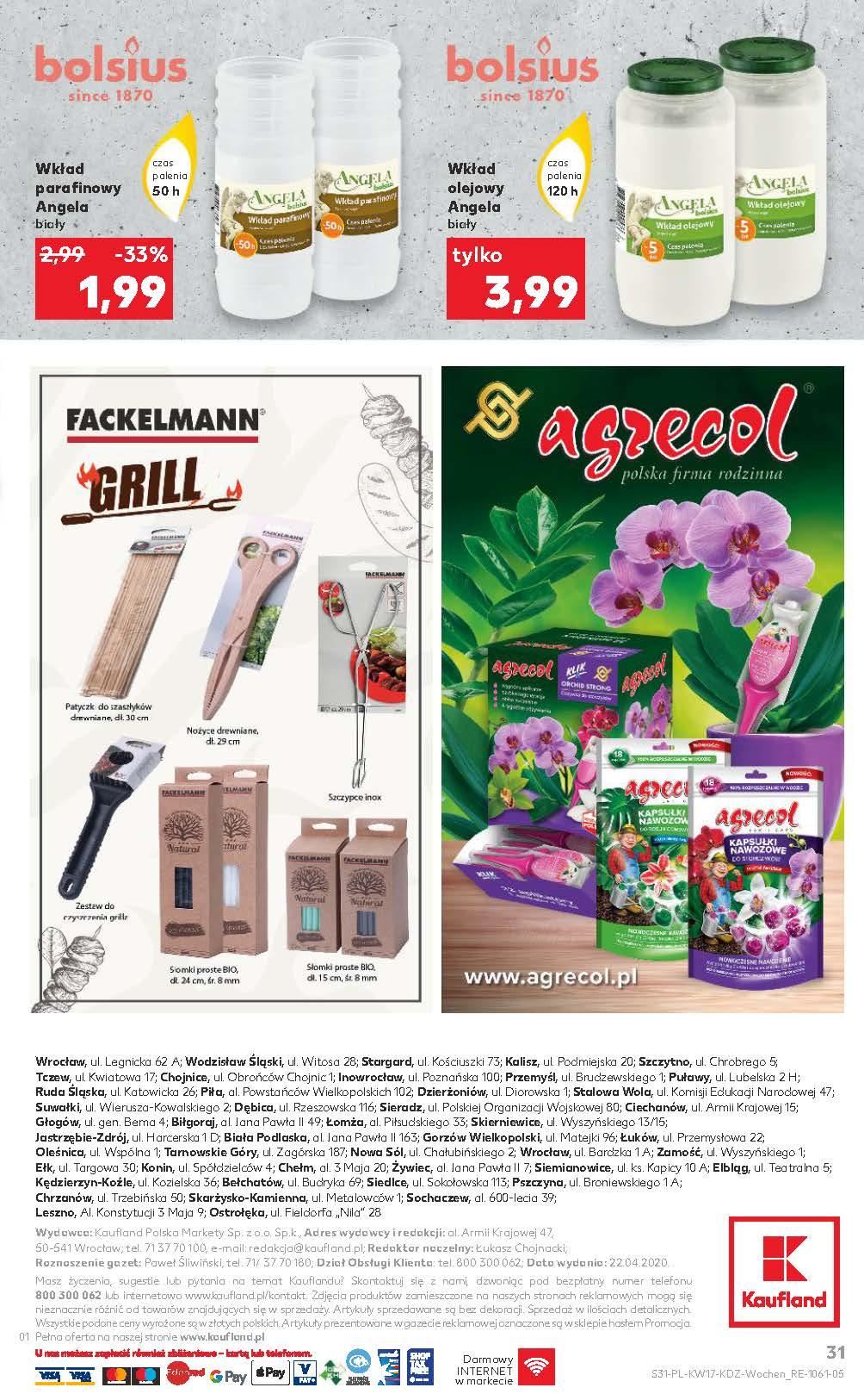 Gazetka promocyjna Kaufland do 29/04/2020 str.31