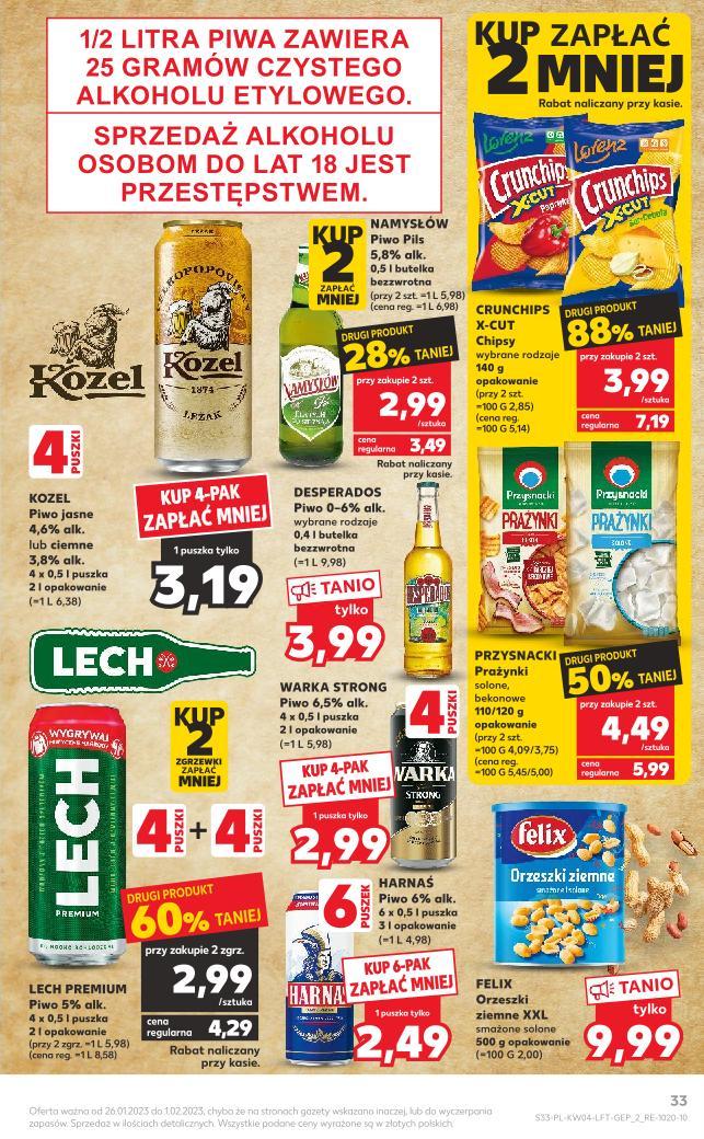 Gazetka promocyjna Kaufland do 01/02/2023 str.33