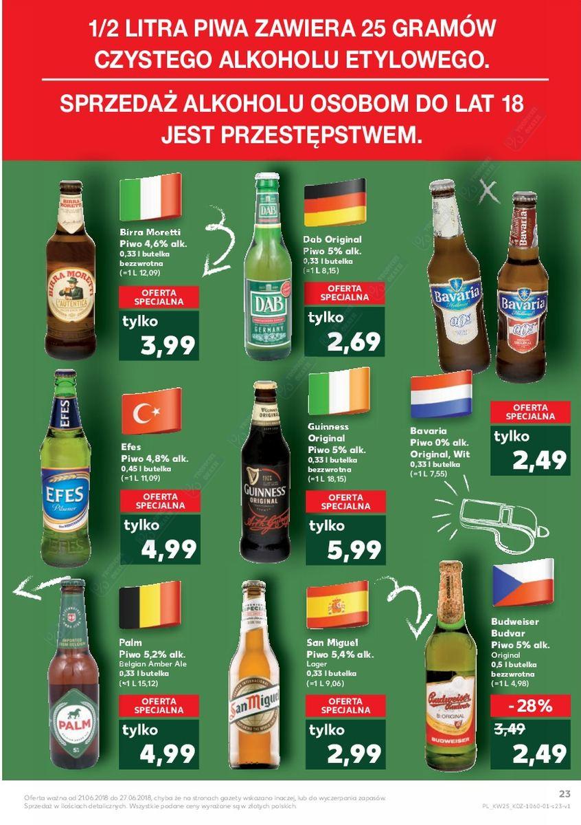 Gazetka promocyjna Kaufland do 27/06/2018 str.23