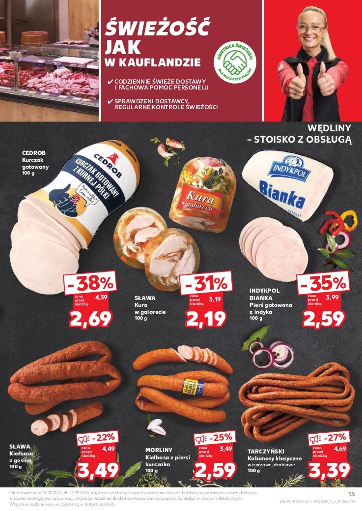 Gazetka promocyjna Kaufland do 23/10/2024 str.15