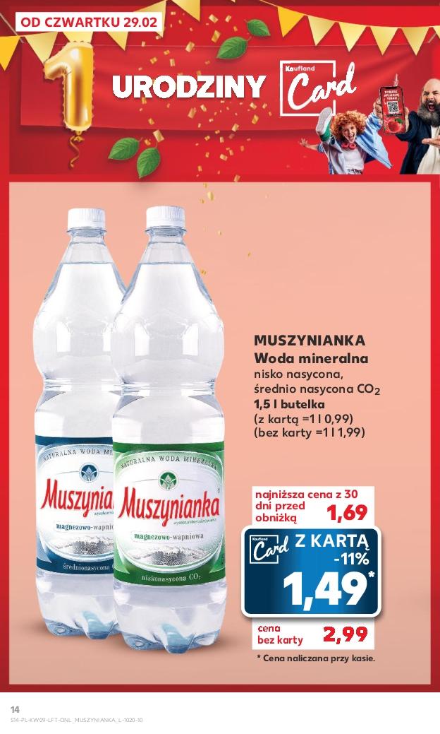 Gazetka promocyjna Kaufland do 06/03/2024 str.14