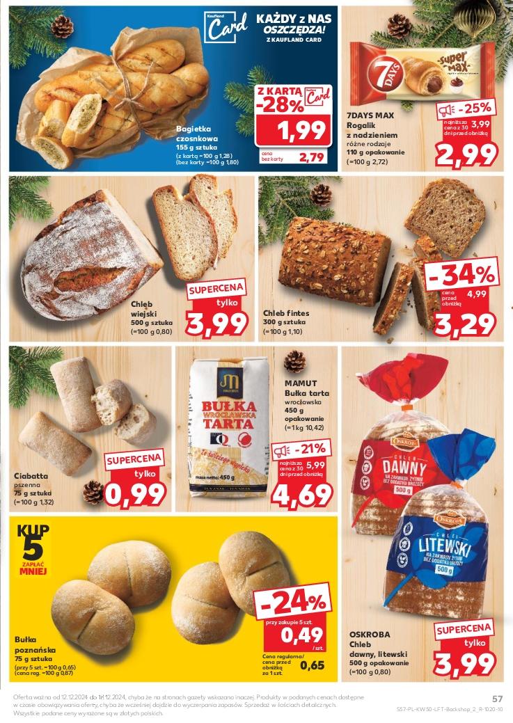 Gazetka promocyjna Kaufland do 18/12/2024 str.57