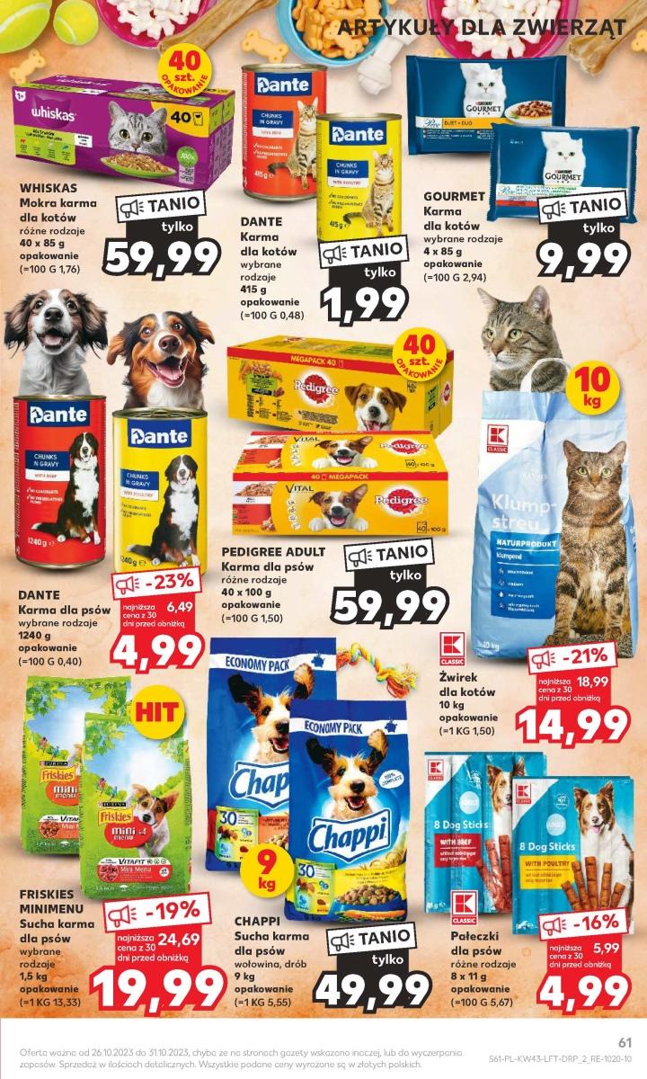 Gazetka promocyjna Kaufland do 31/10/2023 str.61