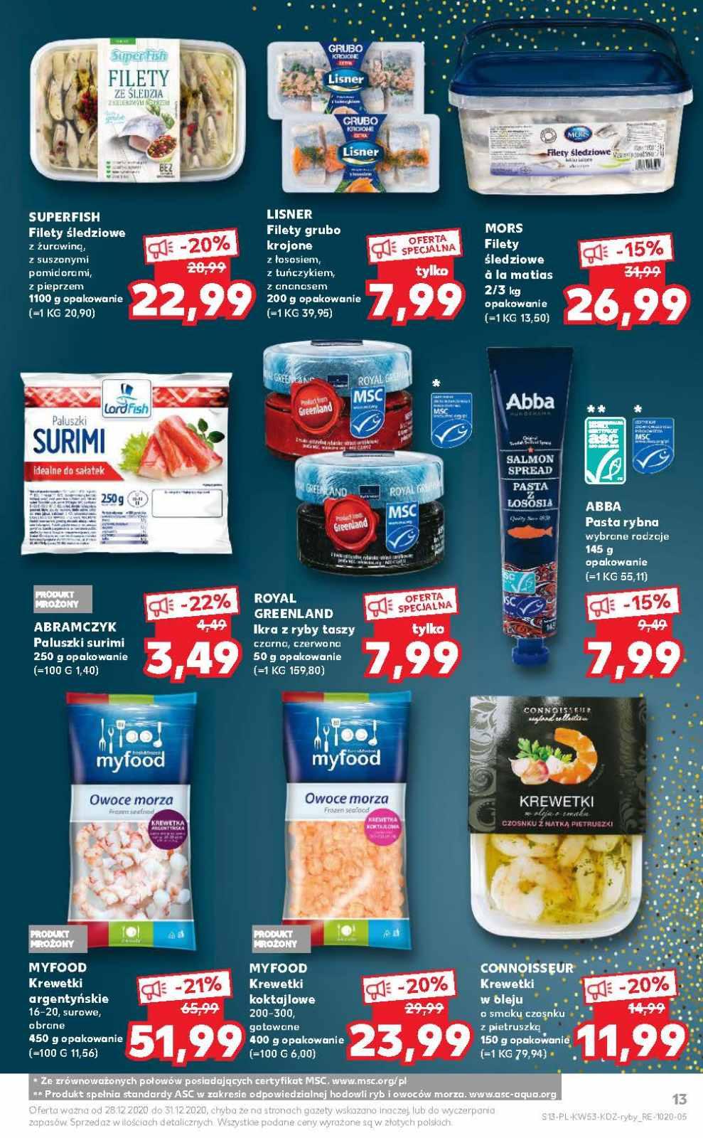 Gazetka promocyjna Kaufland do 05/01/2021 str.13