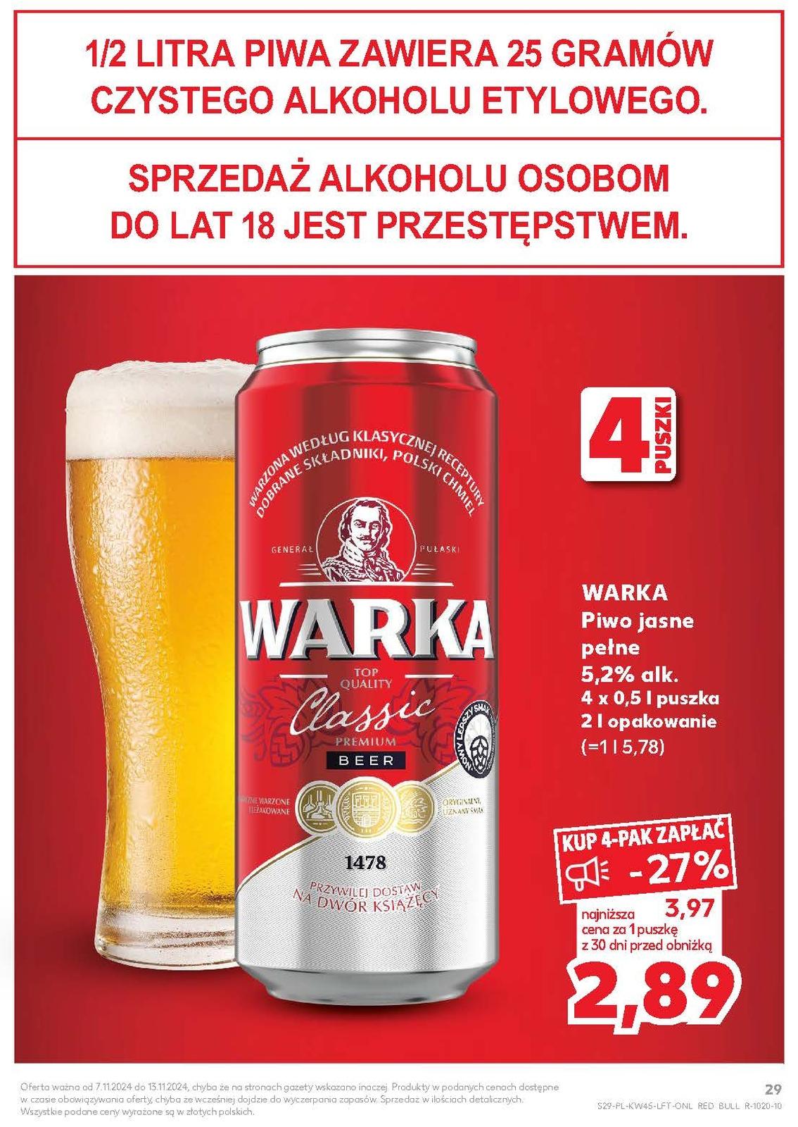 Gazetka promocyjna Kaufland do 13/11/2024 str.29