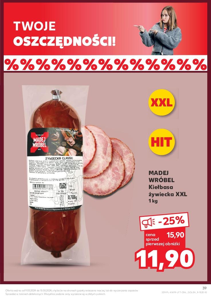 Gazetka promocyjna Kaufland do 15/05/2024 str.39